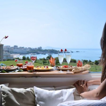 Le Sunset, Appartement Exceptionnel Ocean View - Phare - Au Calme Біарріц Екстер'єр фото